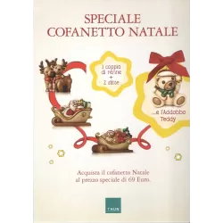 Slitta con Babbo Natale completa - Thun 2