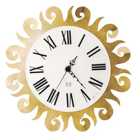 Orologio Sole, Foglia Oro - Arti e Mestieri