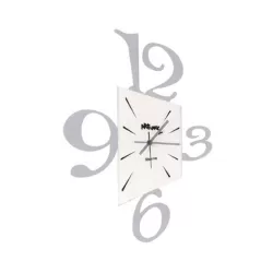 Orologio Prospettiva, Alluminio - Arti e Mestieri