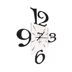 Orologio Prospettiva, Nero - Arti e Mestieri