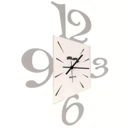 Orologio Big Prospettiva, Alluminio - Arti e Mestieri