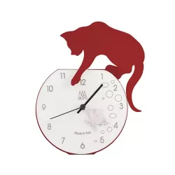 Orologio Tommy, Rosso Scuro - Arti e Mestieri