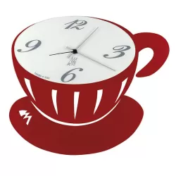 Orologio Pausa, Rosso - Arti e Mestieri