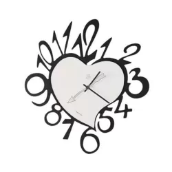 Orologio Bum Bum, Nero Goffrato - Arti e Mestieri