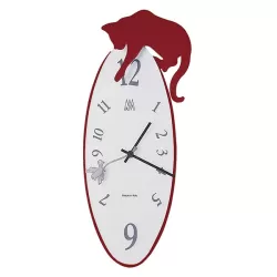 Orologio Tommy, Rosso Scuro - Arti e Mestieri