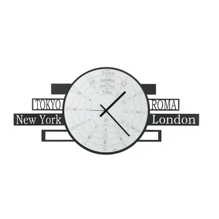 Orologio Jet-Lag, Nero - Arti e Mestieri