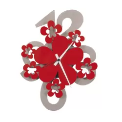 Orologio Margie, Rosso - Arti e Mestieri