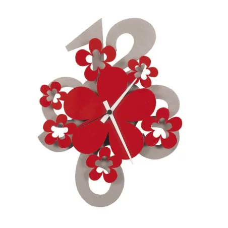 Orologio Margie, Rosso - Arti e Mestieri
