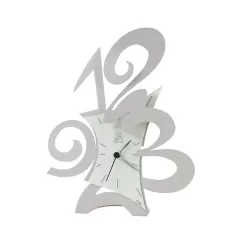 Orologio Robin da tavolo, Alluminio - Arti e Mestieri