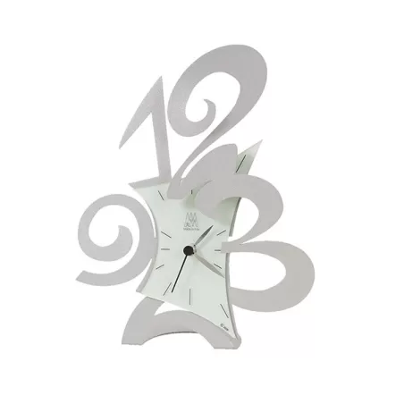 Orologio Robin da tavolo, Alluminio - Arti e Mestieri