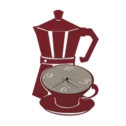 Orologio Mokkap, Rosso - Arti e Mestieri