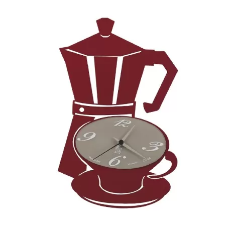 Orologio Mokkap, Rosso - Arti e Mestieri