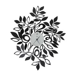 Orologio Natura, Nero Goffrato - Arti e Mestieri