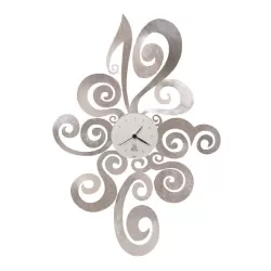 Orologio Noemi, Foglia Argento - Arti e Mestieri