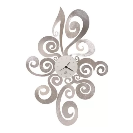 Orologio Noemi, Foglia Argento - Arti e Mestieri