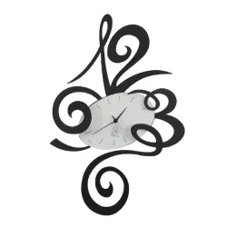 Orologio Big Robin, Nero Goffrato - Arti e Mestieri