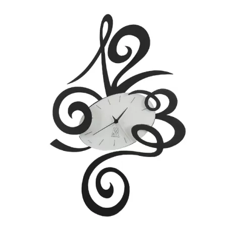 Orologio Big Robin, Nero Goffrato - Arti e Mestieri