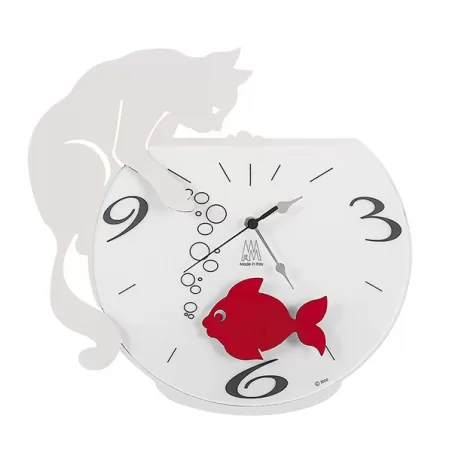 Orologio Tommy & Fish, Bianco - Arti e Mestieri