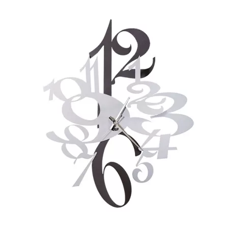 Orologio Up- Ino, Antracite e Alluminio - Arti e Mestieri