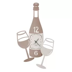 Orologio Cin Cin, Beige - Arti e Mestieri