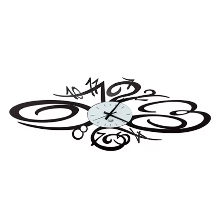 Orologio Burlesque, Nero Goffrato - Arti e Mestieri