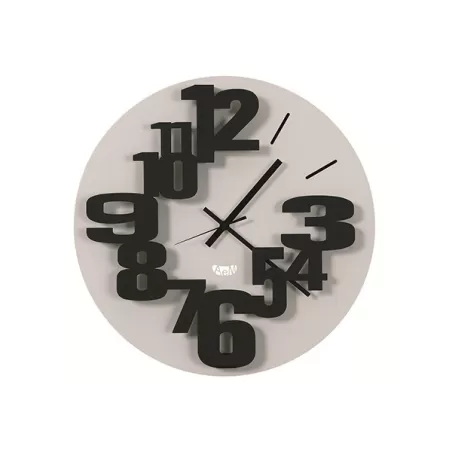 Orologio Perseo, Nero Goffrato - Arti e Mestieri