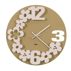 Orologio  Flower-Storm, Nocciola - Arti e Mestieri