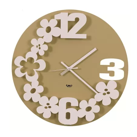 Orologio  Flower-Storm, Nocciola - Arti e Mestieri