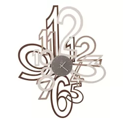 Orologio Mimic, Cortene, Beige e Bianco - Arti e Mestieri