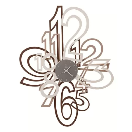 Orologio Mimic, Cortene, Beige e Bianco - Arti e Mestieri