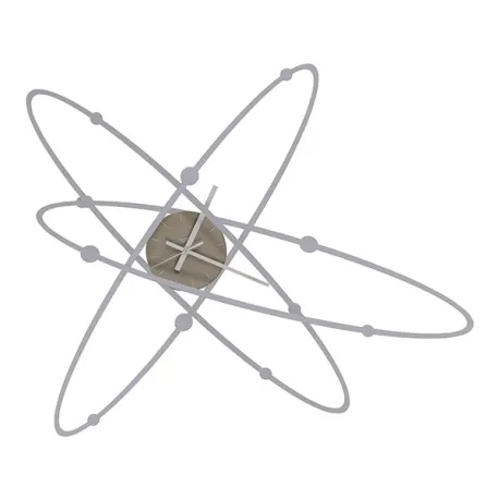 Orologio Atomo New, Alluminio - Arti e Mestieri