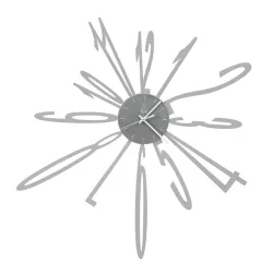 Orologio Astro Numeri, Alluminio - Arti e Mestieri
