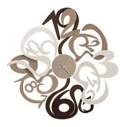 Orologio Denver, Cortene, Bianco e Alluminio - Arti e Mestieri