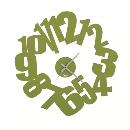 Orologio Block, Verde Acido - Arti e Mestieri