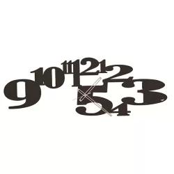 Orologio Babel, Nero - Arti e Mestieri