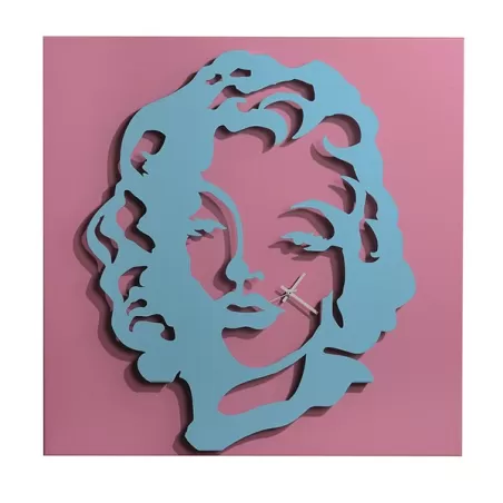 Orologio Diva, Rosa e Celeste - Arti e Mestieri