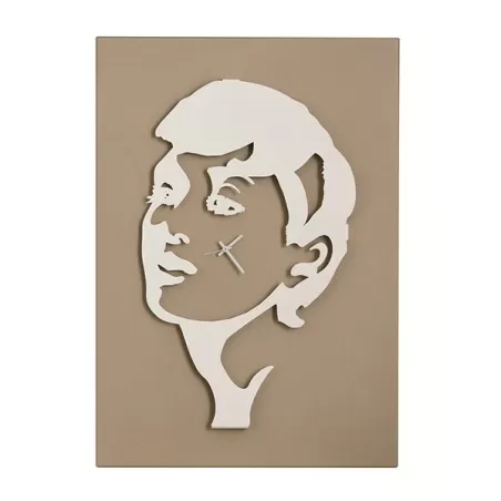 Orologio Star, Bianco e Beige - Arti e Mestieri