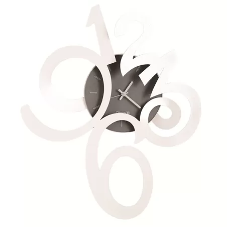 Orologio Erasmus Grande, Bianco - Arti e Mestieri