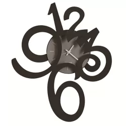 Orologio Erasmus Grande, Nero - Arti e Mestieri