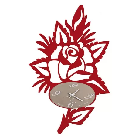 Orologio Rose Tatoo, Rosso - Arti e Mestieri