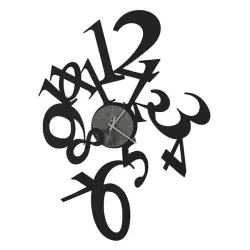 Orologio Astrid, Nero - Arti e Mestieri