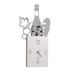 Orologio Shop Bag, Alluminio - Arti e Mestieri