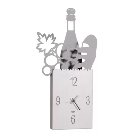 Orologio Shop Bag, Alluminio - Arti e Mestieri