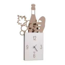 Orologio Shop Bag, Beige - Arti e Mestieri