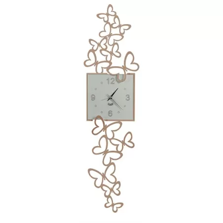 Orologio Butterfly In Volo, Beige - Arti e Mestieri