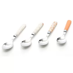 Set 4 cucchiaini allover tulip - Thun