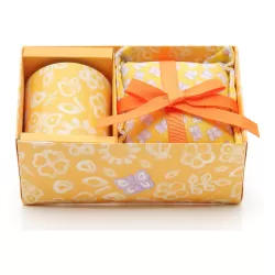 Set candela piccola + cuscino grande Butterfly - Thun