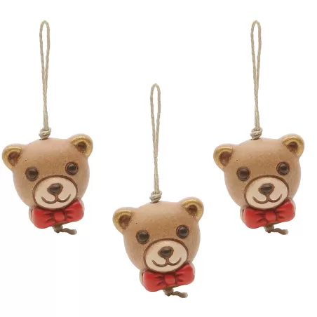 Confezione 3 charm chiudipacco teddy - Thun