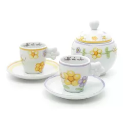 Set 2 tazz espresso con zuccheriera Dolcefiore - Thun