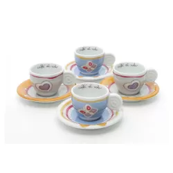 Confezione 4 tazzine esprezzo Everyday - Thun